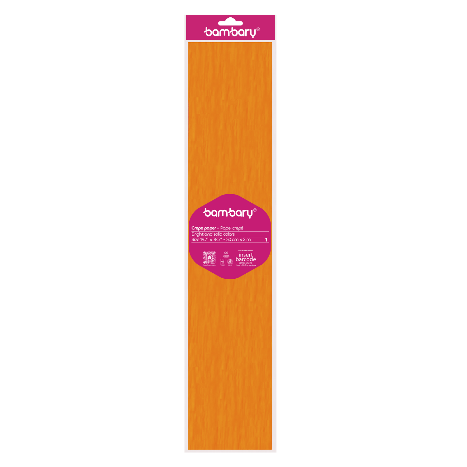 Crepe Paper 50 cm x 2 m Bag