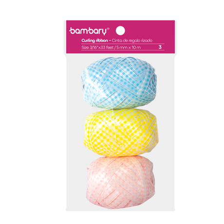 Curling Ribbon 5 mm x 10 mts Sets