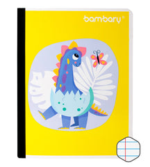Children Composition Notebook 24 8x19 1 cm 56 GSM 100 SH College Ruled - Bambary