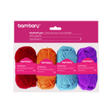 Acrylic Knitting Yarn Set 15 gr x 4 unt