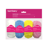 Acrylic Knitting Yarn Set 15 gr x 4 unt