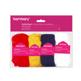 Acrylic Knitting Yarn Set 15 gr x 4 unt