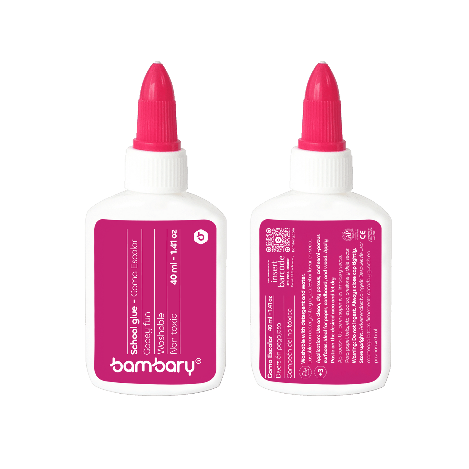 White Glue 40GR-1.41 Oz Box 24 Unt