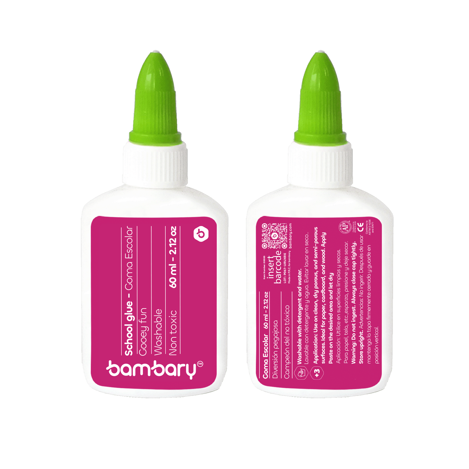 White Glue 60GR-2.12 Oz Box 24 Unt