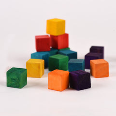 Wood Cubes 20 X 20 X 20 mm Bag 18 Unt