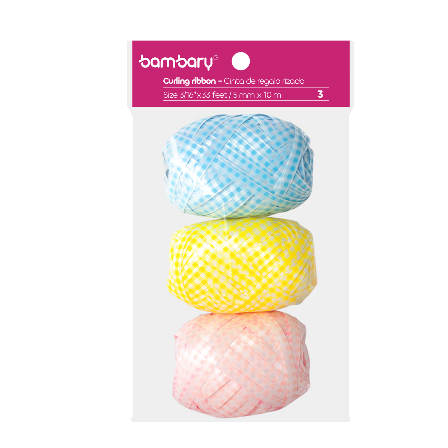 Curling Ribbon 5 mm x 10 mts Sets