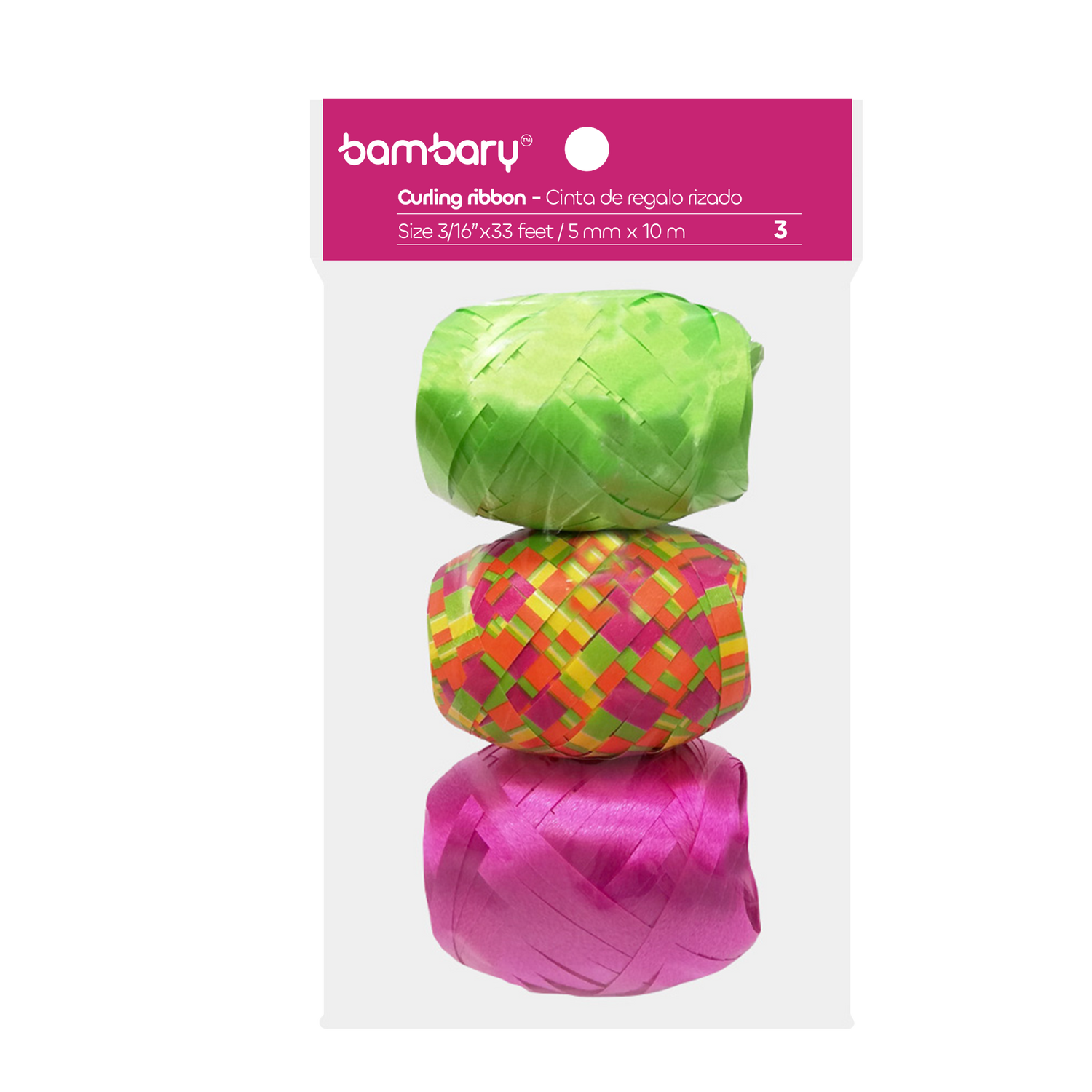 Curling Ribbon 5 mm x 10 mts Sets