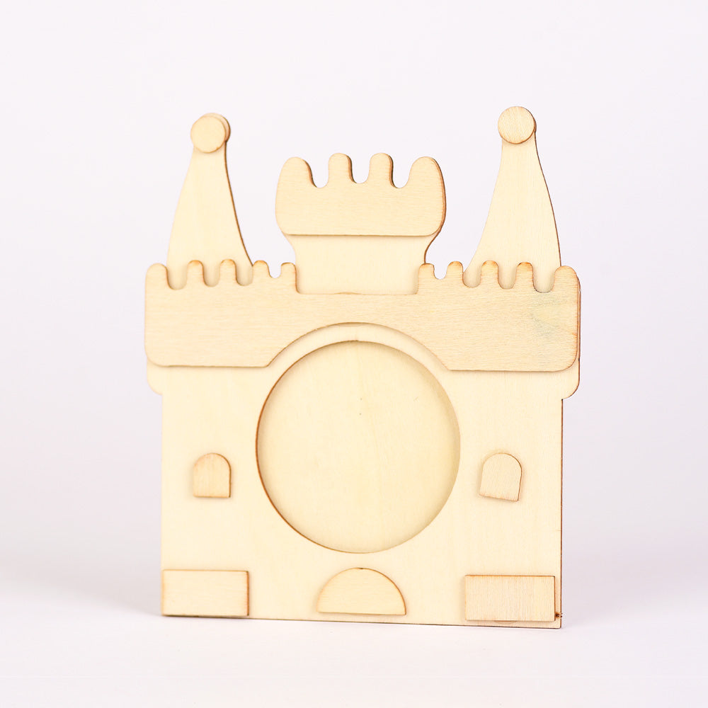 Plywood Photo Frame - Castle