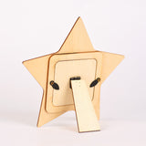 Plywood Photo Frame - Star