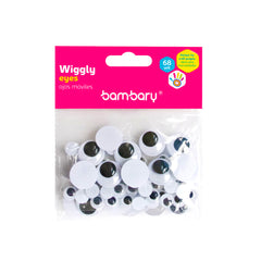 Wigly Eyes - White and black