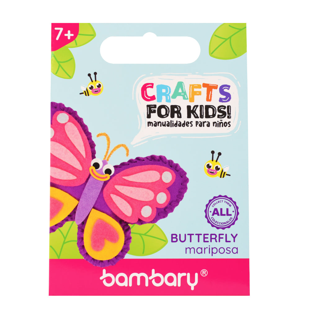 Crafts for Kids - Butterfly - Bambary