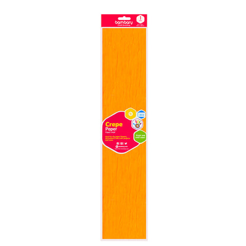 Fluorescent Crepe Paper  50 cm x 2 m Bag - Bambary