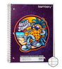 Student Spring Notebook 26 7x20 3 cm 56 GSM 180 SH 5 SJ College Ruled - Bambary