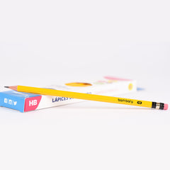 Triangular  Graphite Pencils 7" X2.20 mm HB Box 12 unt - Bambary